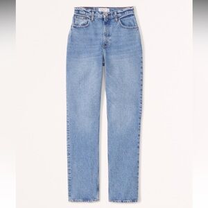 Abercrombie & Fitch Curve Love 90s Straight Jean